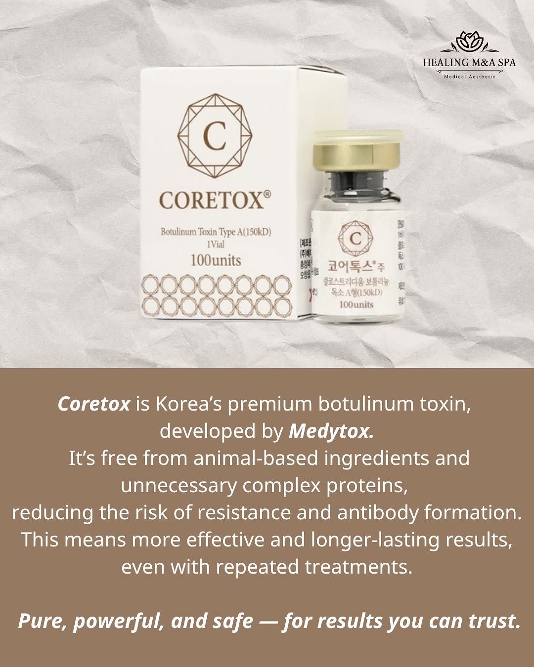 Coretox results — Reduced Resistance, Enhanced Results