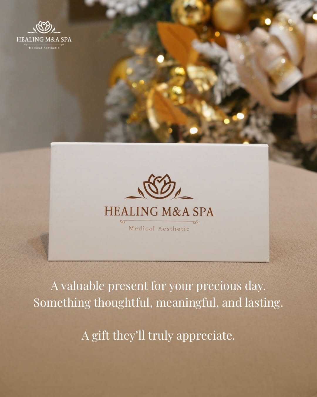 Gift certificate — a valuable present